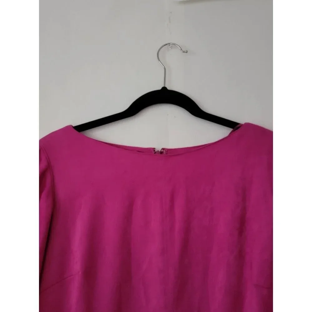 David Warren New York Faux Suede Retro Style Dress